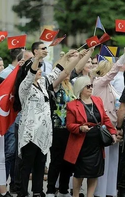 Cumhurbaşkanı Erdoğan Saraybosna'da