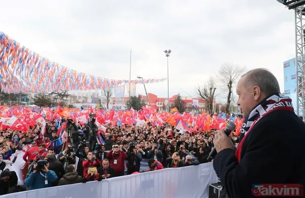 Başkan Erdoğan'a Düzce'de sevgi seli! - 12