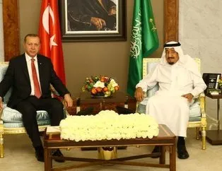 Başkan Erdoğan, Suudi Arabistan Kralı ile görüştü