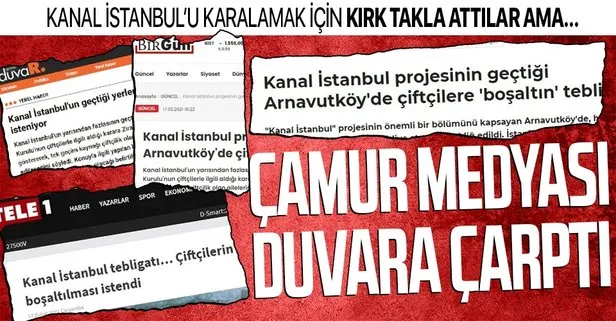 Çamur medyası yine duvara çarptı! “Çiftçilere Kanal İstanbul Sürgünü” haberi asılsız çıktı