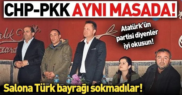 CHP’li Serdar Aksoy, PKK’ya yakınlığıyla bilinen isimlerle yan yana!