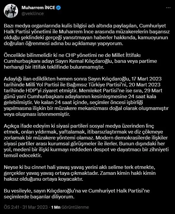 Takvim.com.tr deşifre etti Muharrem İnce doğruladı! CHP'nin fondaş medya üzerinden kurduğu "kulis operasyonu" elinde patladı-3