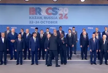 BRICS Zirvesi'nden aile fotoğrafı