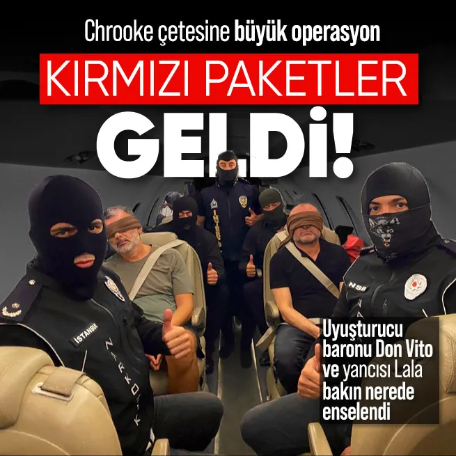 Kırmızı bültenle aranan uyuşturucu baronu Don Vito Abdullah Alp Üstün ve Hasan Lala yakalandı! Türkiye’ye getirildiler