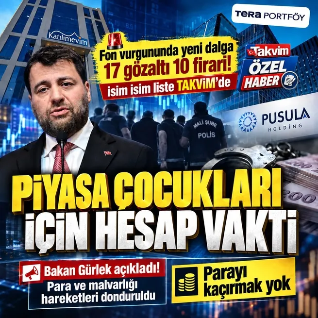 Fon soruşturmasında yeni dalga! 17 şüpheli gözaltına alındı