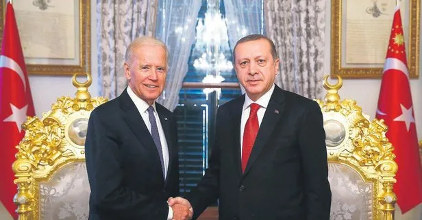 Başkan Erdoğan ABD Başkanı Joe Biden ile görüştü