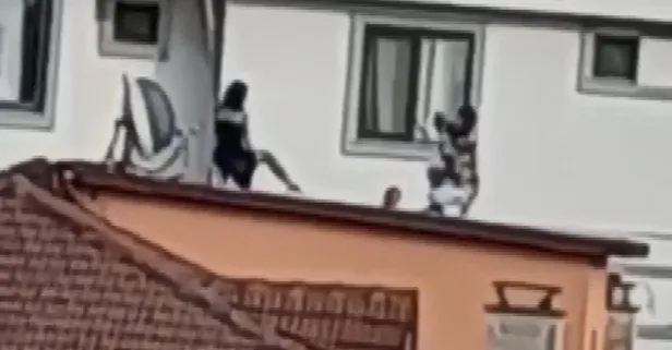 Sosyal medyada daha fazla beğeni almak isteyen genç kızlar çatıda fotoğraf çekti ölümle dans etti
