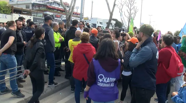 Maltepe’de 1 Mayıs kutlamalarına LGBT gölgesi! Miting alanı girişinde gerginlik!-2