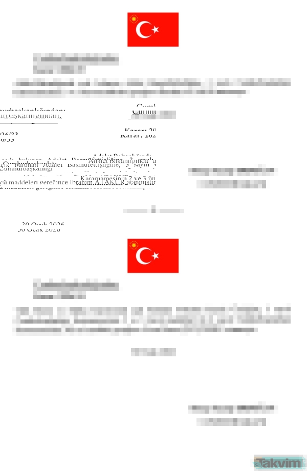 Bazı bakanlıklara atama kararları Resmi Gazete'de! Başkan Erdoğan imzaladı: 13 ilin müftüsü değişti - 7