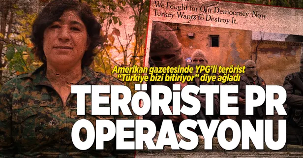Teröriste PR operasyonu