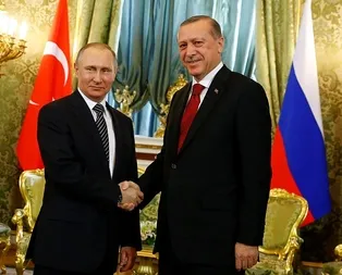 Erdoğan ile Putin Kremlin’de görüştü