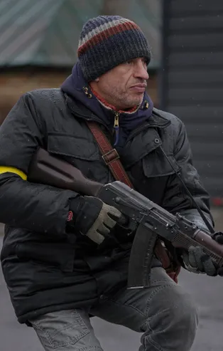 Son kale: Kiev! Sivil direnişçiler teyakkuzda! Elin silah tutan herkes savunmada