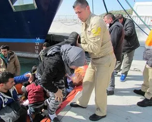 Çeşme açıklarında 71 sığınmacı yakalandı