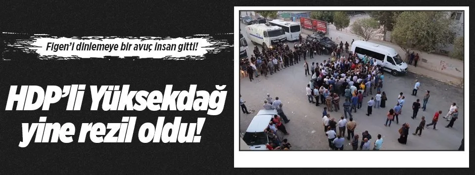 Suruç halkından Figen Yüksekdağ'a tokat gibi yanıt