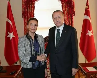 Başkan Erdoğan’dan önemli kabul