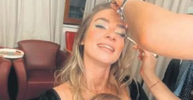 Müge Boz trende uydu