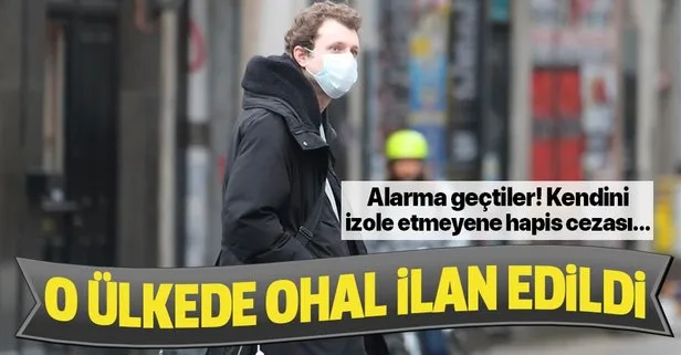 Bir ülkede daha OHAL ilan edildi!