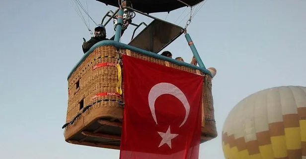 Kapadokya’da '29 Ekim' coşkusu