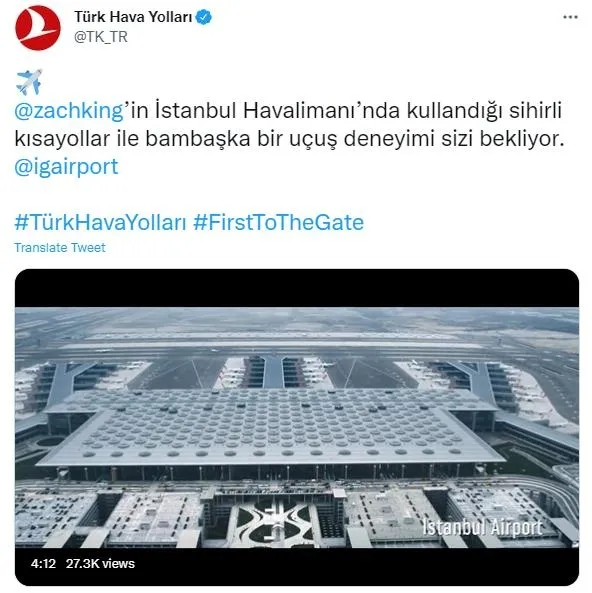 Türk Hava Yolları dünyaca ünlü fenomen Zach King ile yeni bir reklam filmi çekti-2