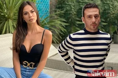 Demet Özdemir mavi bikinisiyle paylaştı! Oğuzhan Koç’un müstakbel eşi sosyal medyayı salladı! Sere serpe uzanarak güneşlenen Demet... - 16