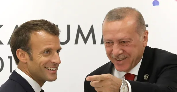 Fransa Cumhurbaşkanı sosyal medya hesabından paylaştı! G20 Zirvesi'nde Başkan Erdoğan ve Macron arasında gülümseten anlar: Gel gel de konuşalım