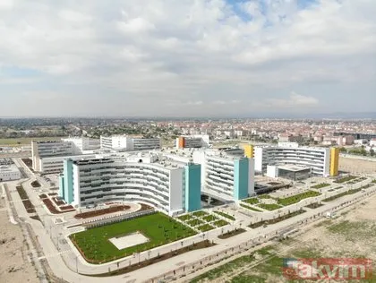 Tam 1250 yataklı Konya Şehir Hastanesi açılışa hazır! Erdoğan’ın Hayalim dediği projelerden...