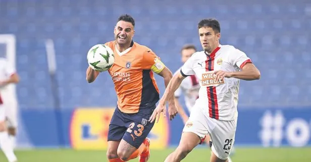 Rams Başakşehir, Rapid Wien’e 2-1 yenildi