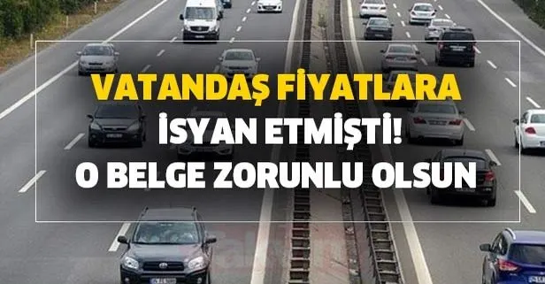 2.el otomobil fiyatlarıyla ilgili flaş açıklama: Vatandaşlar fiyatlara isyan etmişti! O belge zorunlu olsun