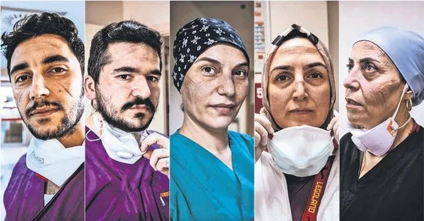 Sağlık ordumuz, katil virüs COVİD- 19’a geçit vermedi: İşte doktor ve hemşirelerin o anları