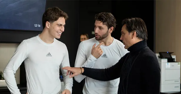 Vincenzo Montella'dan Juventus'a ziyaret