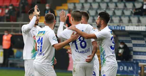 Çaykur Rizespor ZTK'da bir üst turda! Çaykur Rizespor 3 - 0 Eskişehirspor