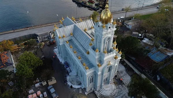 Demir Kilise'nin son durumu havadan görüntülendi-5