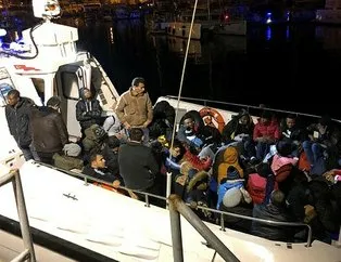 İzmir’de 43 düzensiz göçmen yakalandı