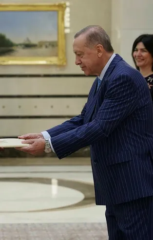 Başkan Erdoğan'dan Külliye'de önemli kabuller