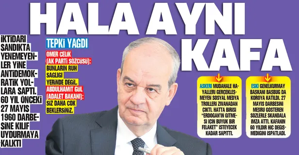 Eski Genelkurmay Başkanı İlker Başbuğ ve CHP'li isimlerin darbe imalarına tepki!