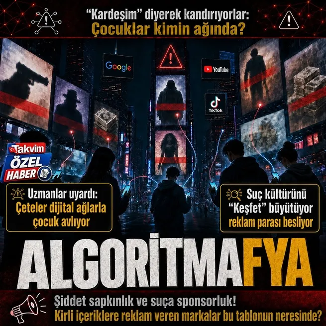 Sosyal medyanın kirli yüzü: Suç içerikleriyle reklamlar aynı ekranda! Şiddet ve sapkınlığı büyüten algoritma ekonomisi!