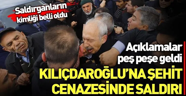 Son dakika: Kılıçdaroğlu’na şehit cenazesinde saldırı