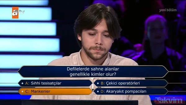 Kenan İmirzalıoğlu'nun sunduğu Kim Milyoner Olmak İster'de 300 bin TL’lik Osmanlı sorusu geceye damga vurdu! - 3