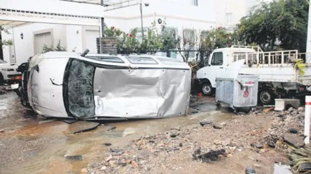 Bodrum’u sel vurdu