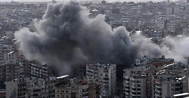 Soykırımcı İsrail ordusu kana doymuyor! Lübnan'a çok sayıda hava saldırısı