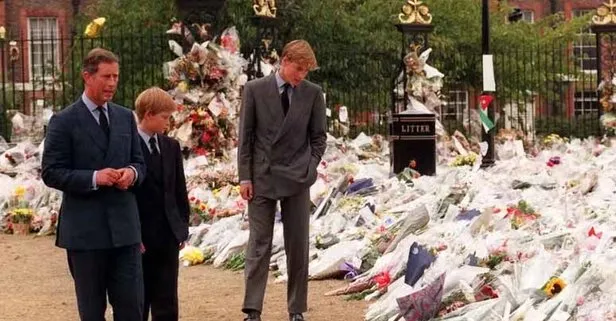 İngiliz medyası bu fotoğrafların farkını konuşuyor: Diana ve Elizabeth iki kraliyet ölümü iki farklı manzara