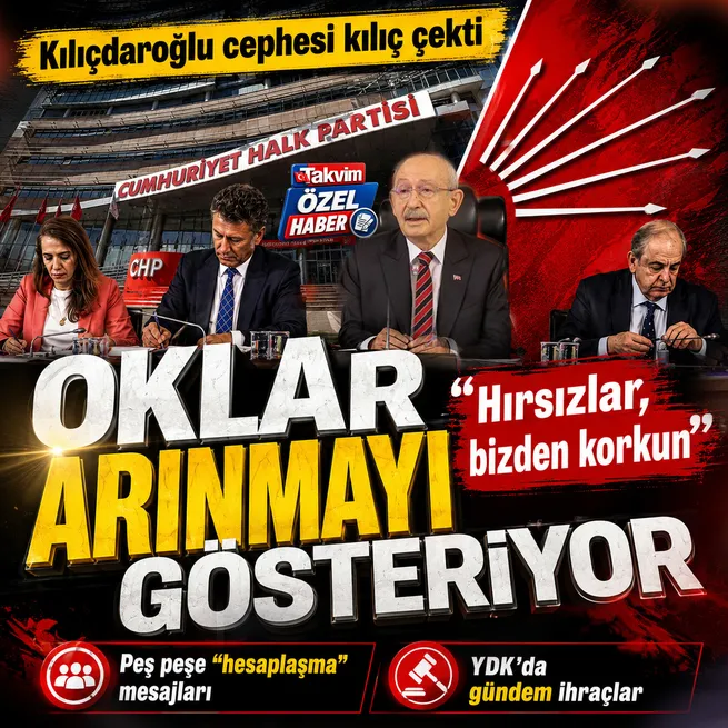 CHPde ihraç gündemli YDK! Kılıçdaroğlu arınmayı büyütüyor: Hırsızlar, bizden korkun! Sizden mutlaka hesap soracağız