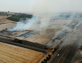 Kahramanmaraş’ta fabrika yangını