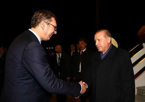 Sırbistan Cumhurbaşkanı saatlerce Erdoğan'ı bekledi-2