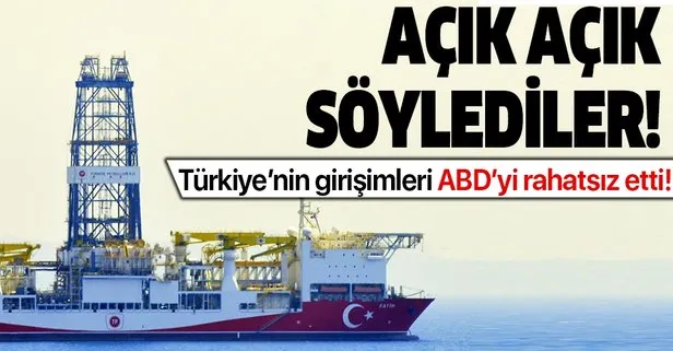 ABD, Türkiye doğalgaz aramasından rahatsız oldu!