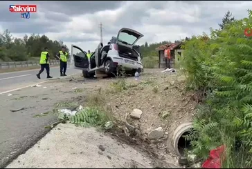Karabük'te feci kaza: 1 ölü 3 yaralı