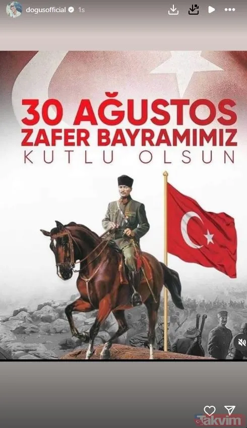 Ünlü isimlerden 30 Ağustos Zafer Bayramı paylaşımları! Demet Akalın, Müge Anlı, İbrahim Tatlıses, Alişan, Sinan Akçıl... - 23