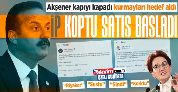 İP koptu satış başladı! Akşener kapıyı kapadı: İstifa eden Yavuz Ağıralioğlu'na 'riyakar, sustu, sindi, korktu' ithamları