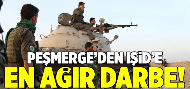 Peşmerge’den IŞİD’e ağır darbe