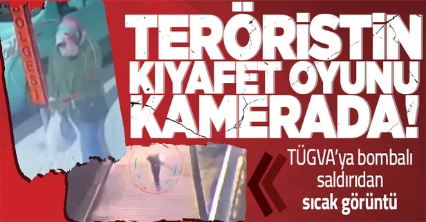 TÜGVA Temsilciliğine saldırı düzenleyen teröristin yeni görüntüleri ortaya çıktı! İki kez kıyafet değiştirmiş
